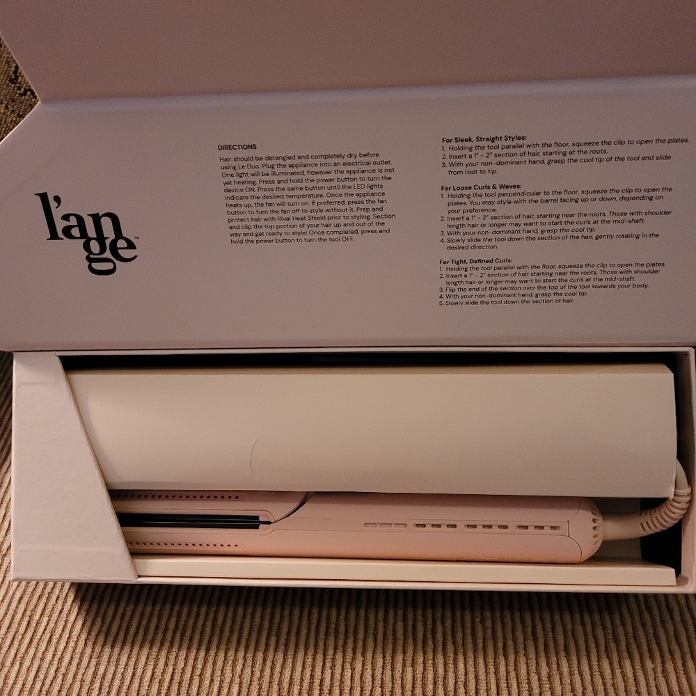 Lange airflow styler brush